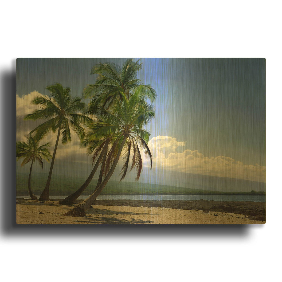 'City Of Refuge' By Mike Jones Gold Metal Wall Art