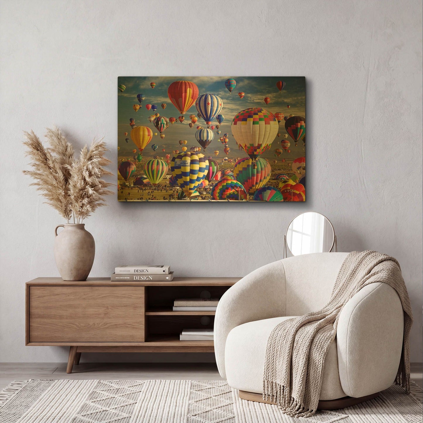 'Saturday Th' By Mike Jones Gold Metal Wall Art