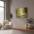 'Worlds End' By Mike Jones Gold Metal Wall Art