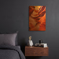 'Lower Antelope Canyon Ladder' By Mike Jones Gold Metal Wall Art