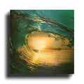 'The Language of Waves' By LUXE Gold Metal Wall Art