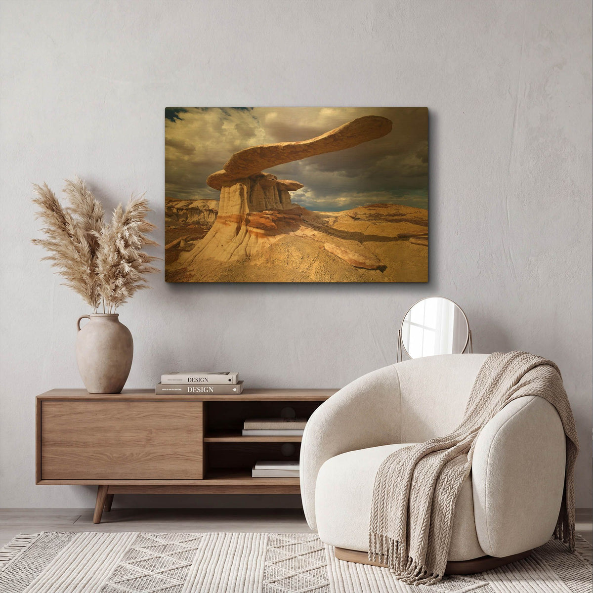 'NM Ahshislepah King Of Wings' By Mike Jones Gold Metal Wall Art