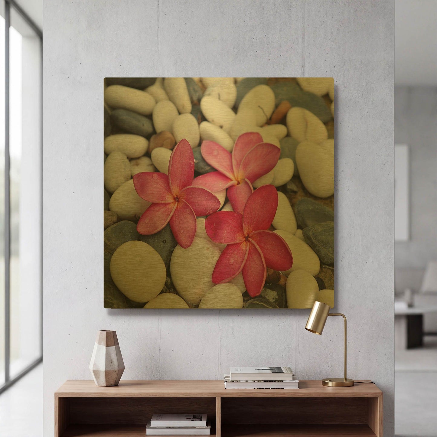 'Shintai II' By LUXE Gold Metal Wall Art