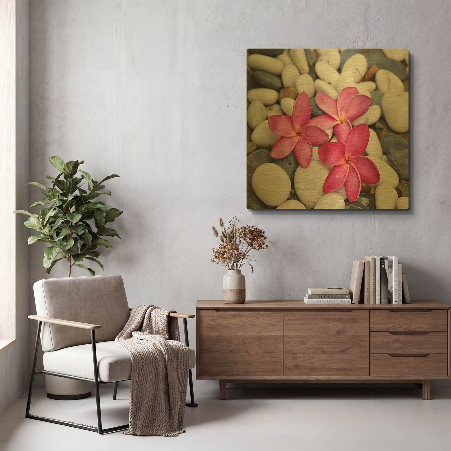 'Shintai II' By LUXE Gold Metal Wall Art