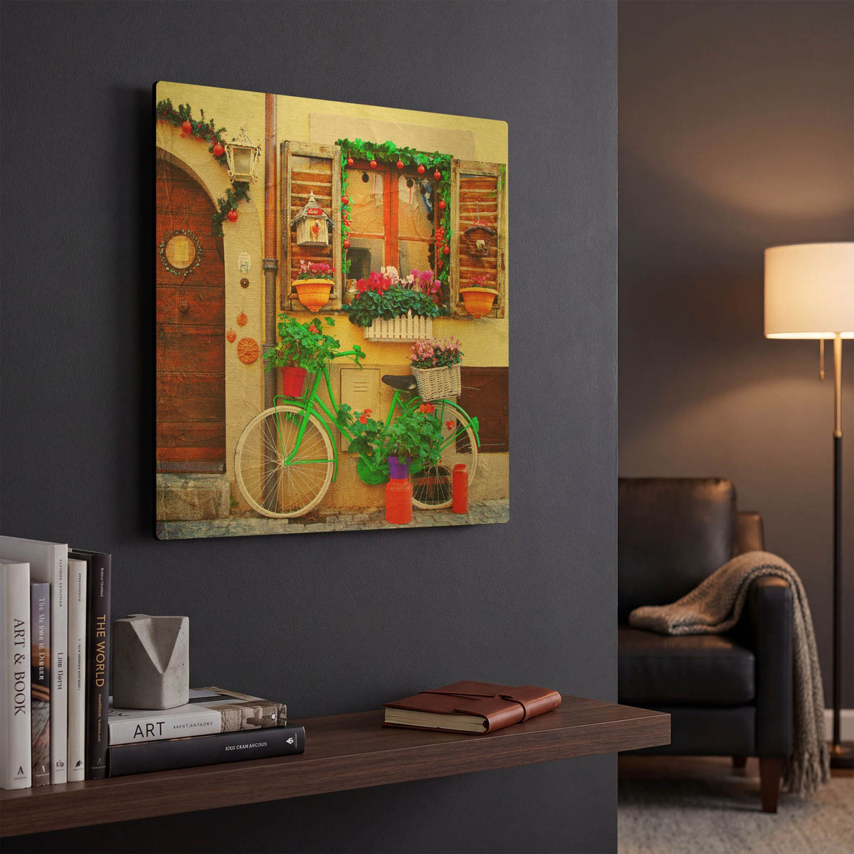 'Ciao Bella I' By LUXE Gold Metal Wall Art