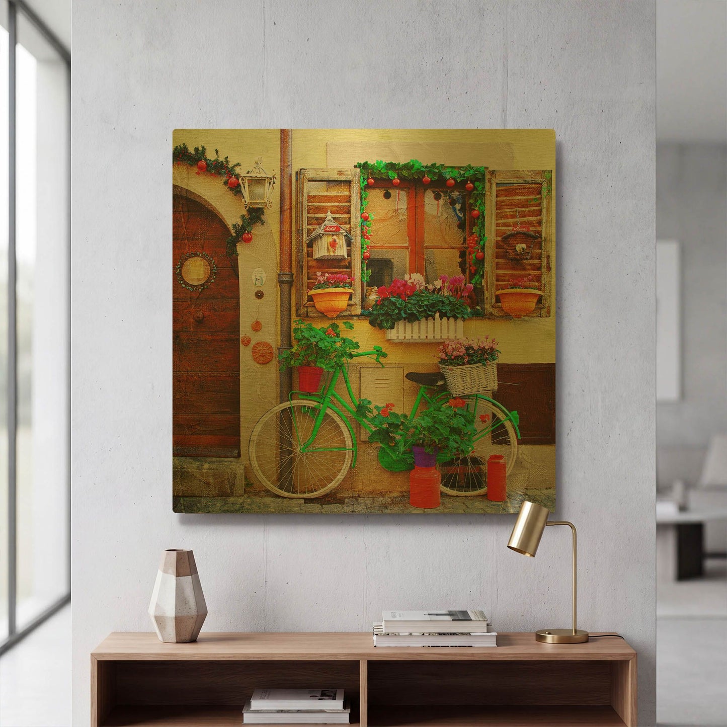 'Ciao Bella I' By LUXE Gold Metal Wall Art