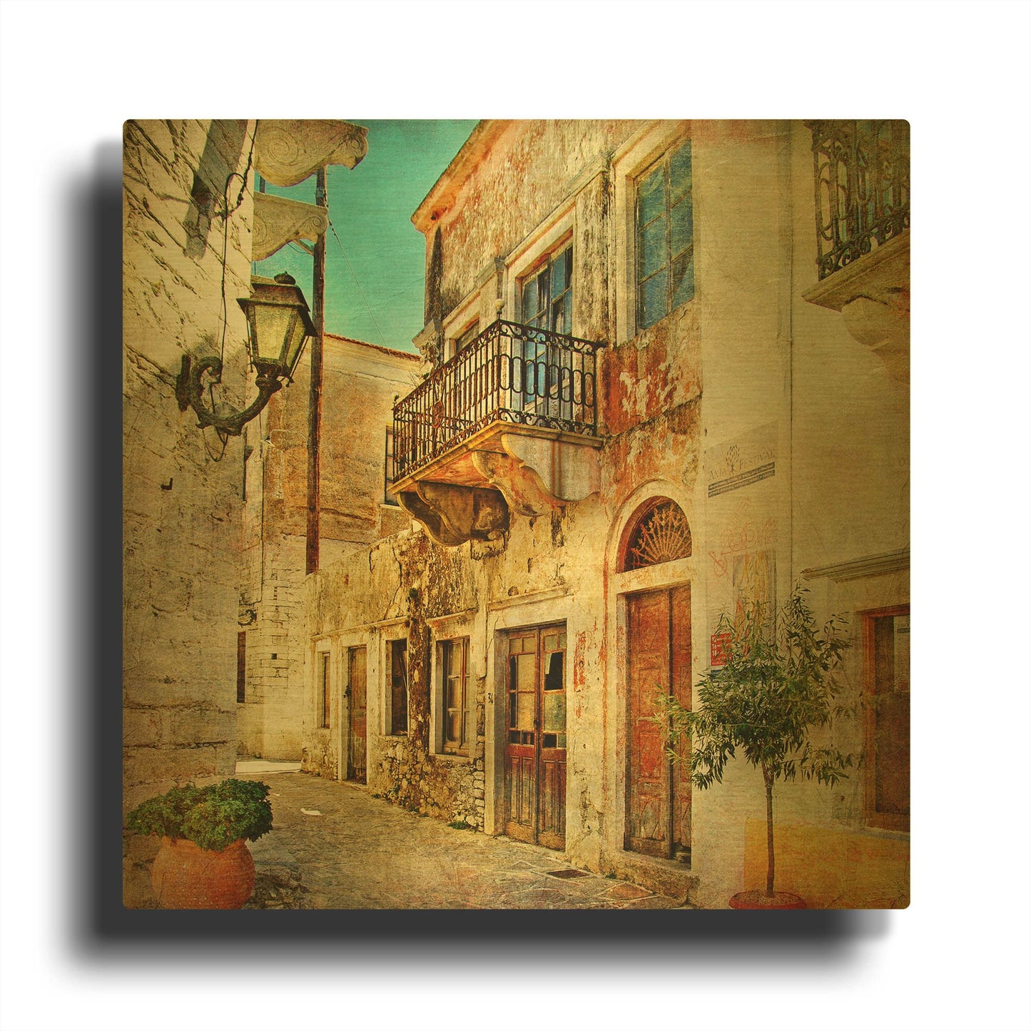 'Ciao Bella III' By LUXE Gold Metal Wall Art