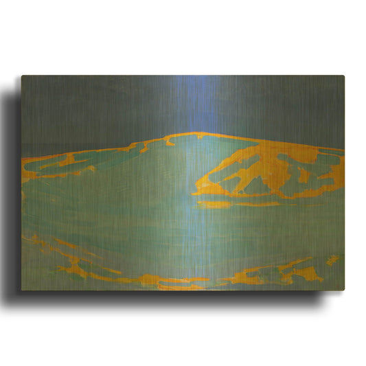 'Summer, Dune in Zeeland, 1910' By Piet Mondrian Gold Metal Wall Art