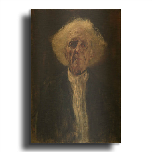 'Blind Man' By Gustav Klimt Gold Metal Wall Art