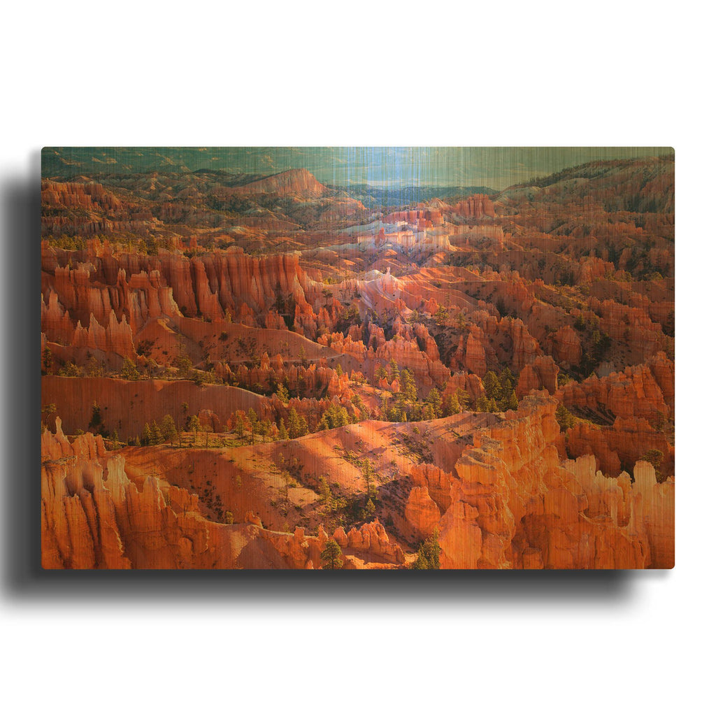 'Morning Light' By John Gavrilis Gold Metal Wall Art