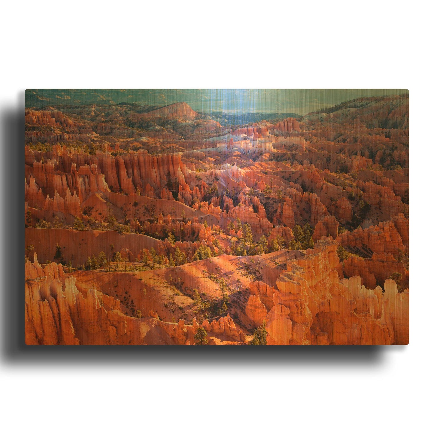 'Morning Light' By John Gavrilis Gold Metal Wall Art
