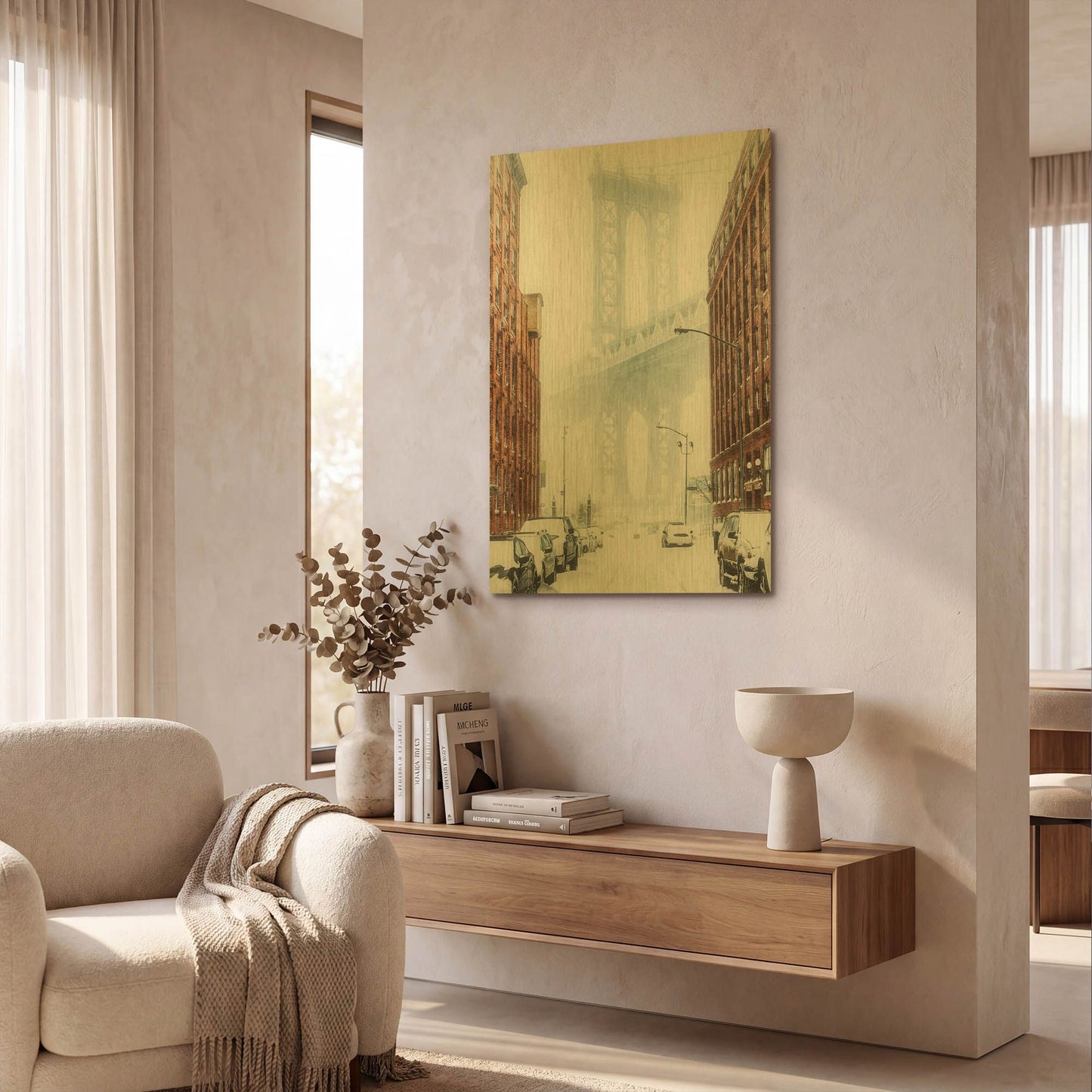 'Dumbo' By Bruce Getty Gold Metal Wall Art