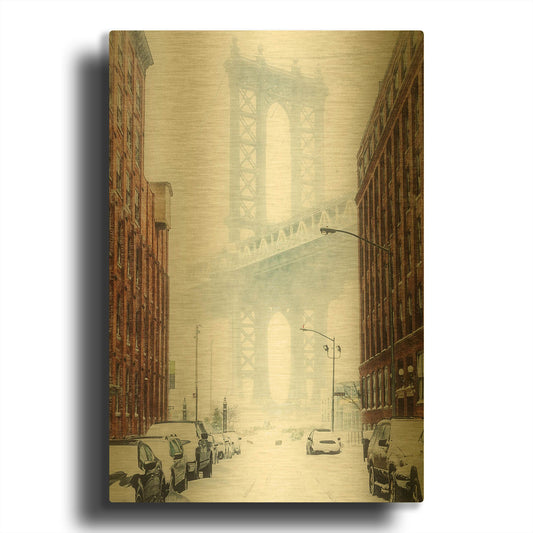 'Dumbo' By Bruce Getty Gold Metal Wall Art