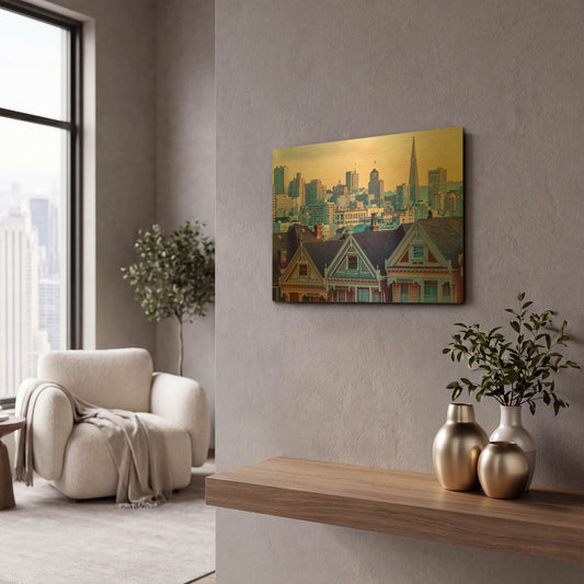 'Beautiful Time' By Ann Gordon Gold Metal Wall Art