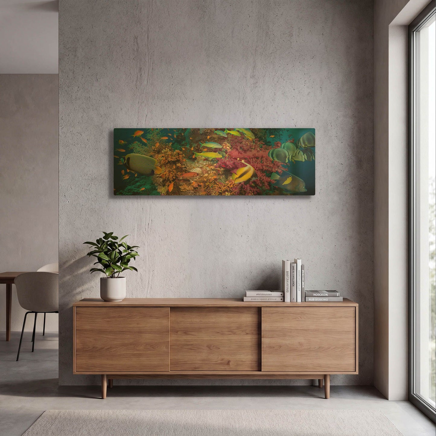'Passage to Sea' By LUXE Gold Metal Wall Art