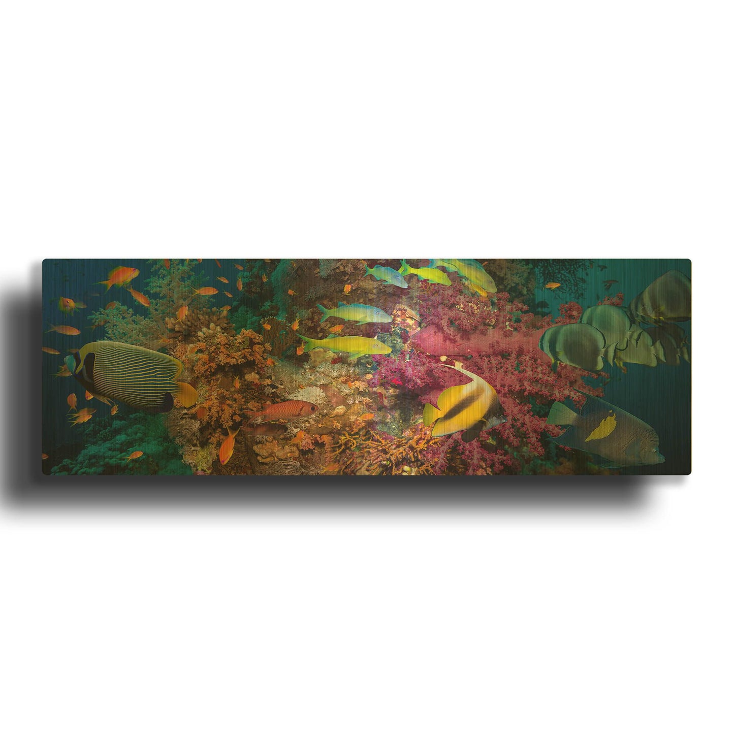 'Passage to Sea' By LUXE Gold Metal Wall Art