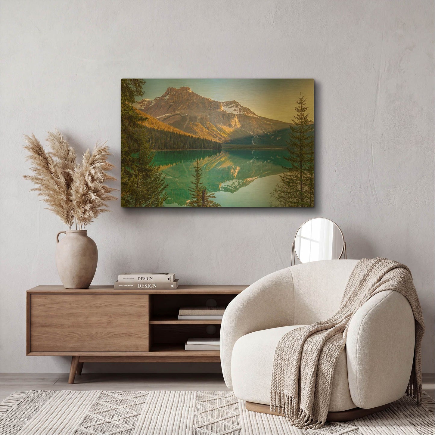 'Eternal' By Ann Gordon Gold Metal Wall Art