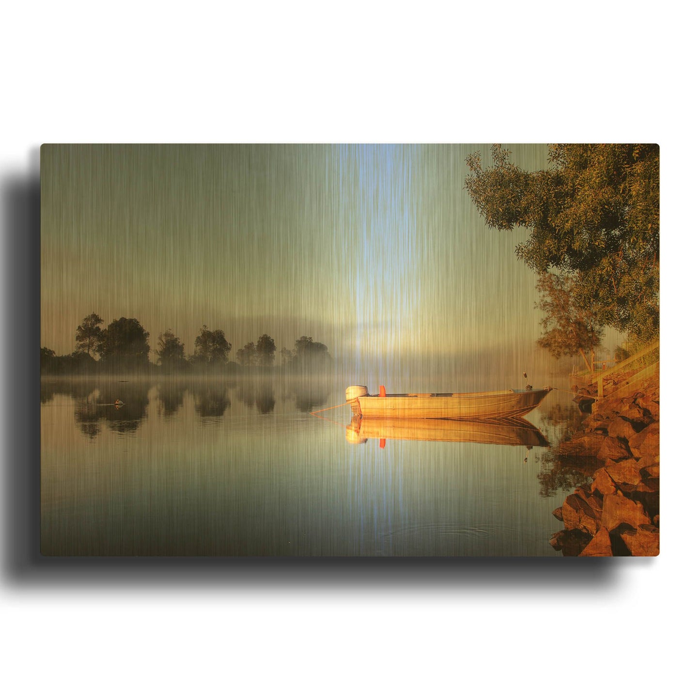 'Lose Yourself' By LUXE Gold Metal Wall Art
