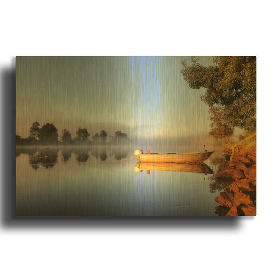 'Lose Yourself' By LUXE Gold Metal Wall Art