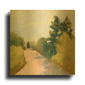 'Looking Back' By Ann Gordon Gold Metal Wall Art