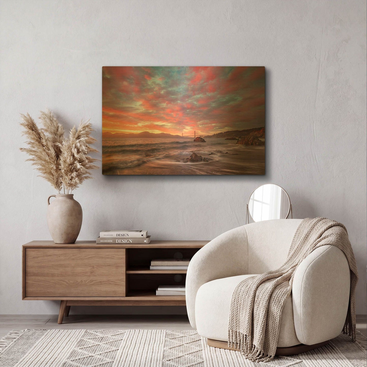 'Memorable' By Ann Gordon Gold Metal Wall Art