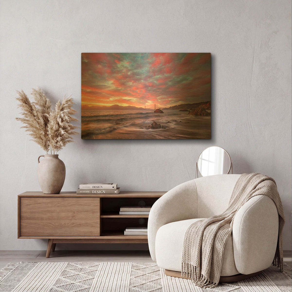 'Memorable' By Ann Gordon Gold Metal Wall Art