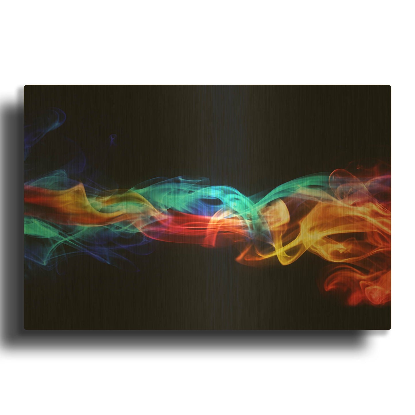 'Dynamic Haze' By LUXE Gold Metal Wall Art