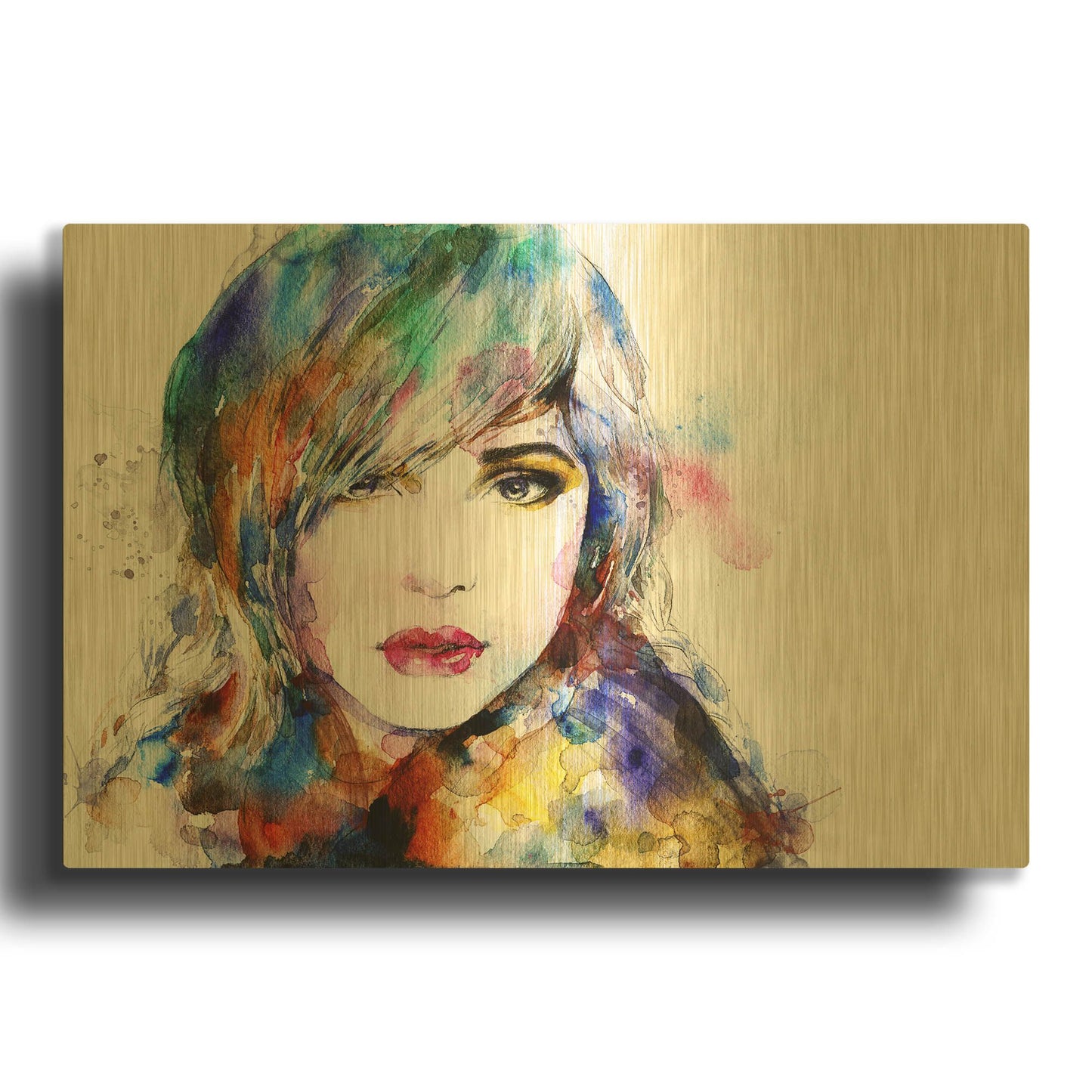 'Sweet Surrender' By LUXE Gold Metal Wall Art