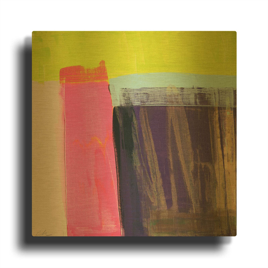 'With View' By Cathe Hendrick Gold Metal Wall Art