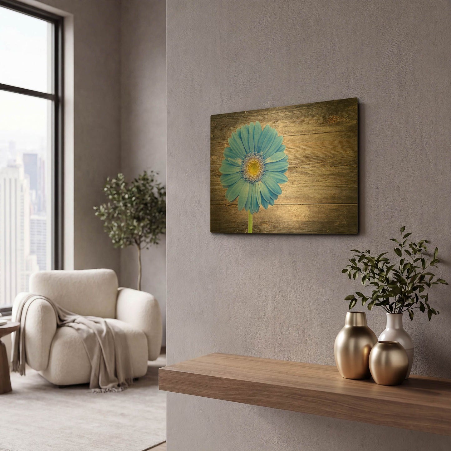 'Serenity' By LUXE Gold Metal Wall Art