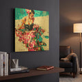 'All Summer Long' By Derek Gores Gold Metal Wall Art