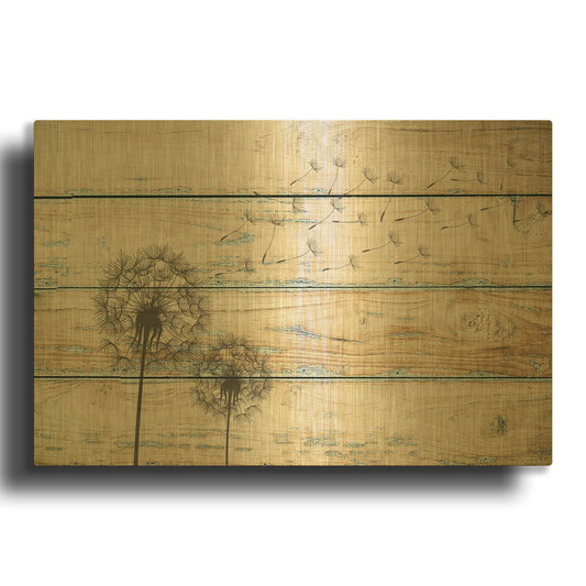 'Tanpopo' By LUXE Gold Metal Wall Art