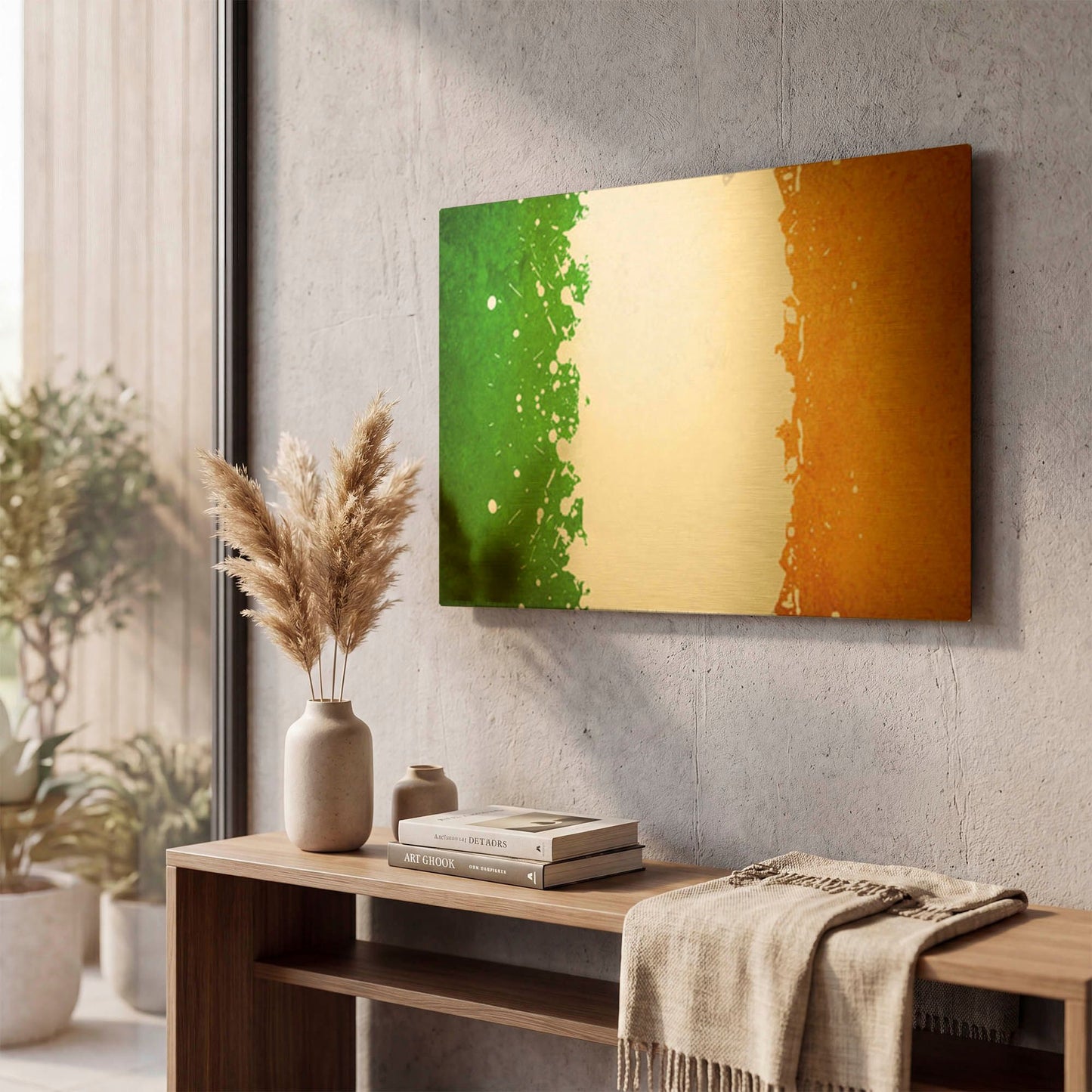 'Ireland' By LUXE Gold Metal Wall Art