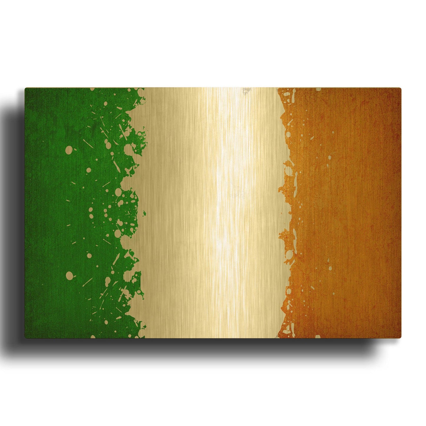 'Ireland' By LUXE Gold Metal Wall Art