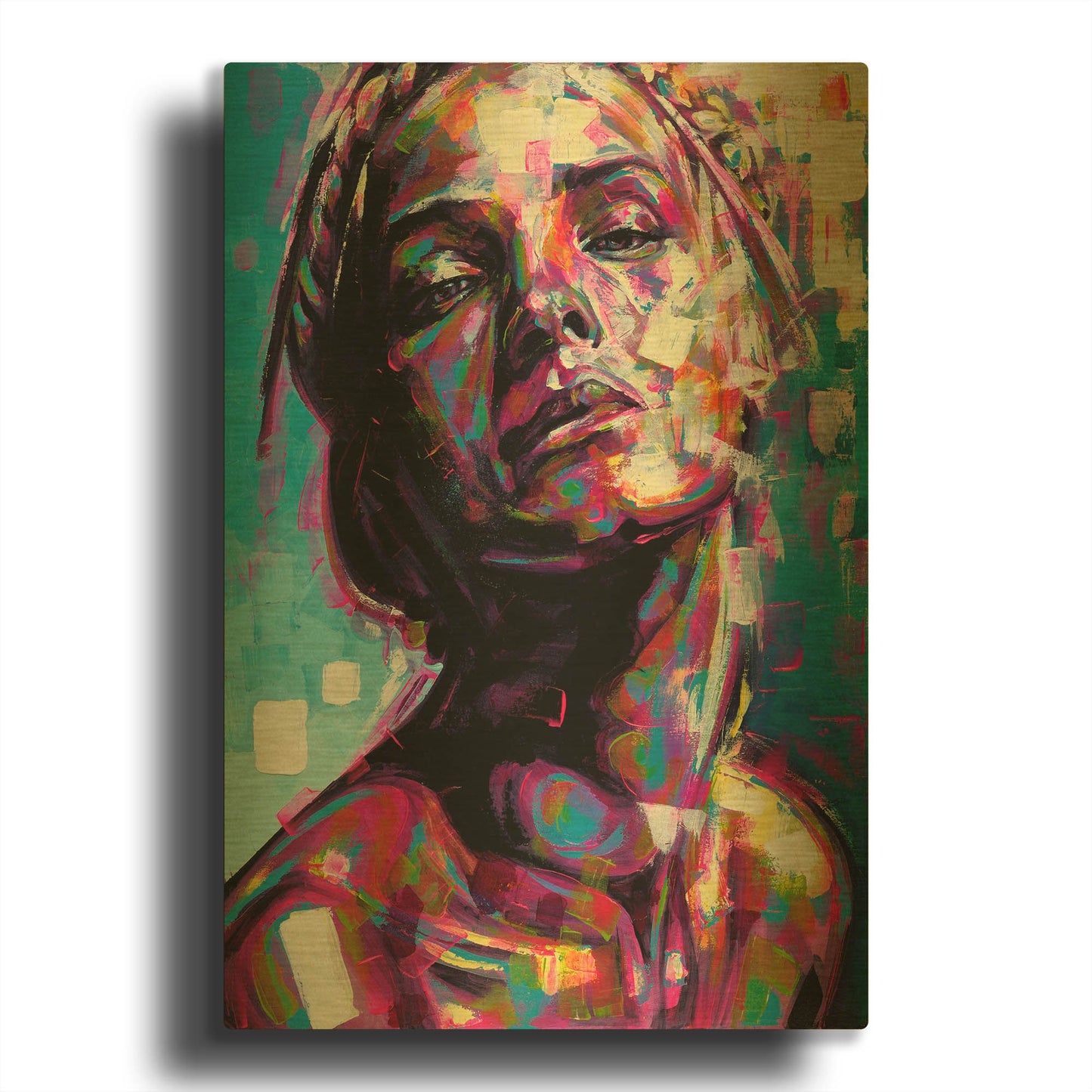 'Whatever You Like' By Grey Gold Metal Wall Art