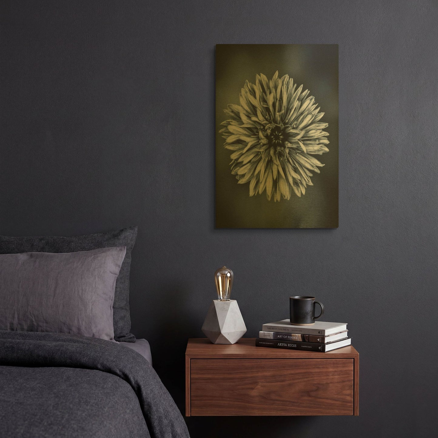 'Autumn I' By Incado Gold Metal Wall Art