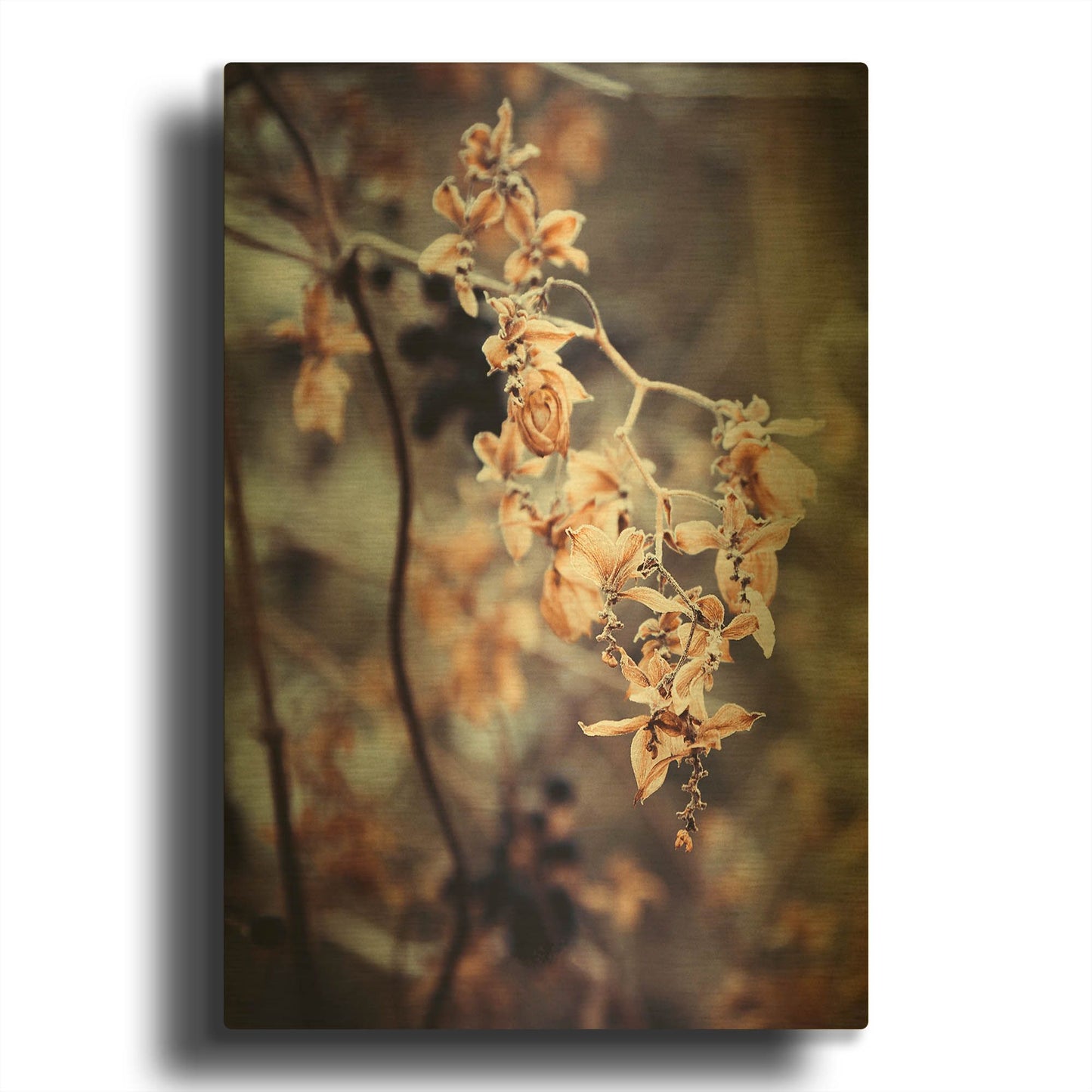 'Autumn II' By Incado Gold Metal Wall Art