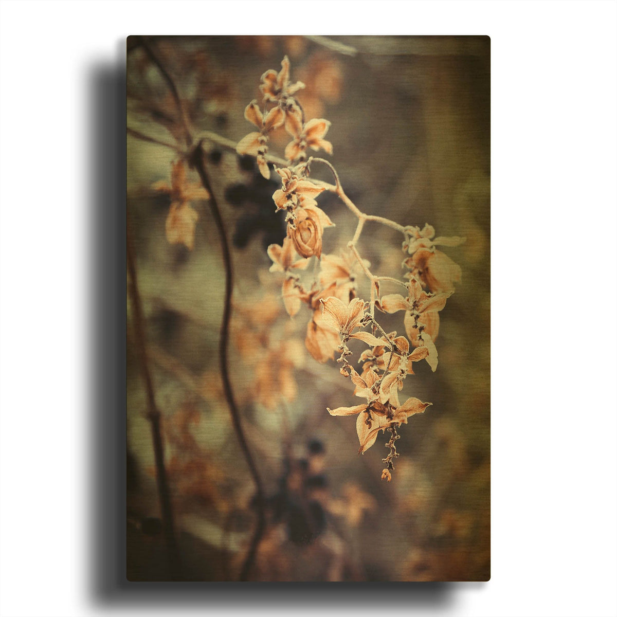 'Autumn II' By Incado Gold Metal Wall Art