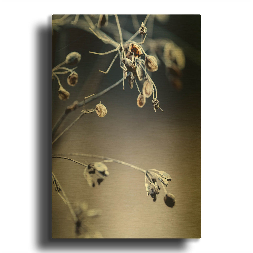 'Autumn III' By Incado Gold Metal Wall Art