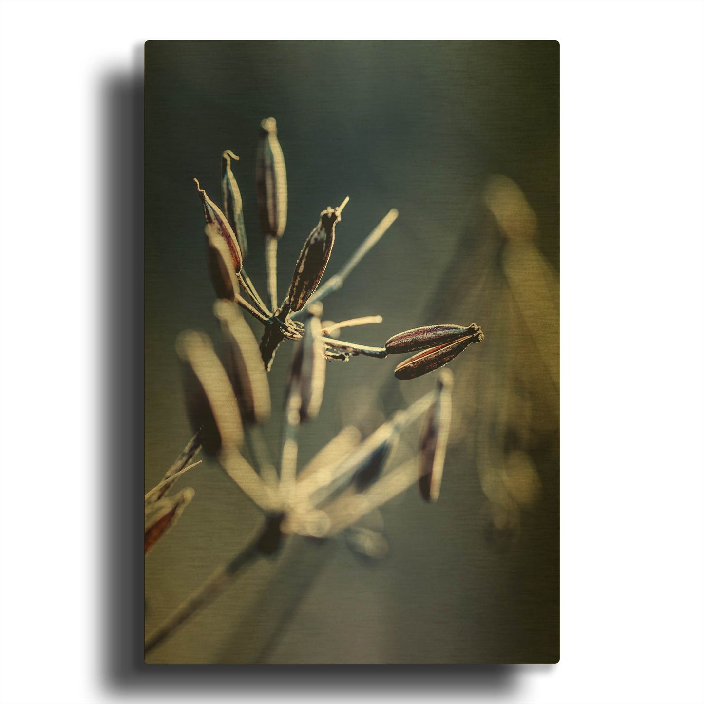 'Autumn IV' By Incado Gold Metal Wall Art