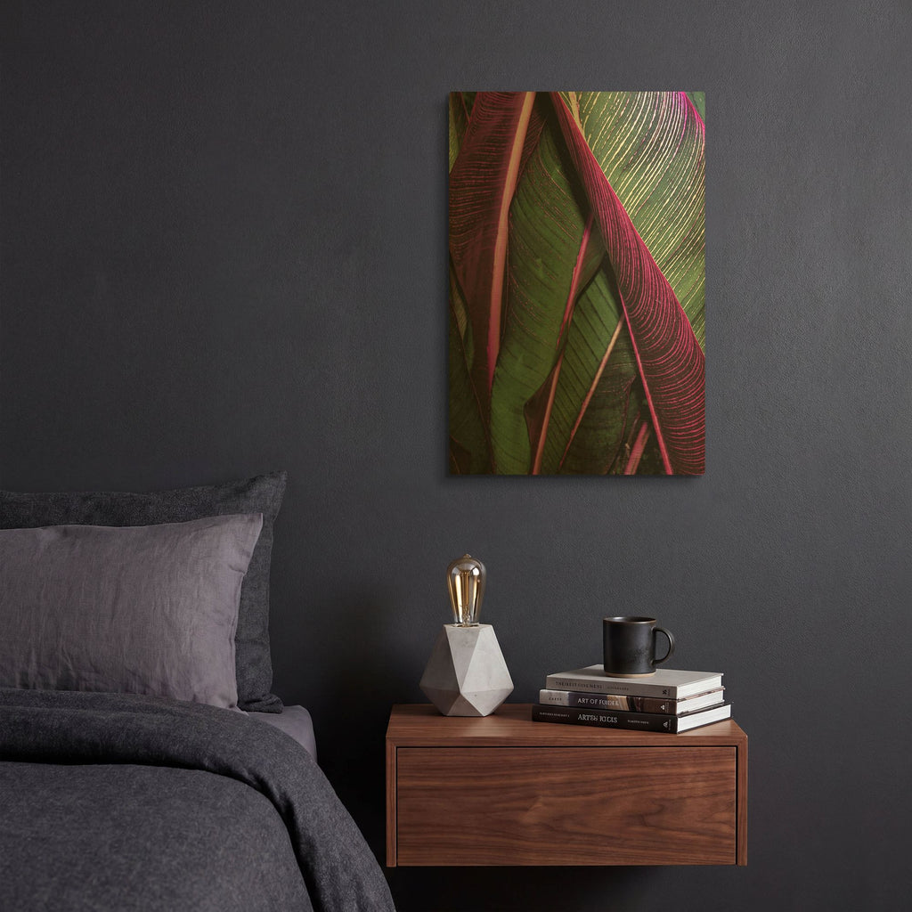 'Close Up VII' By Incado Gold Metal Wall Art