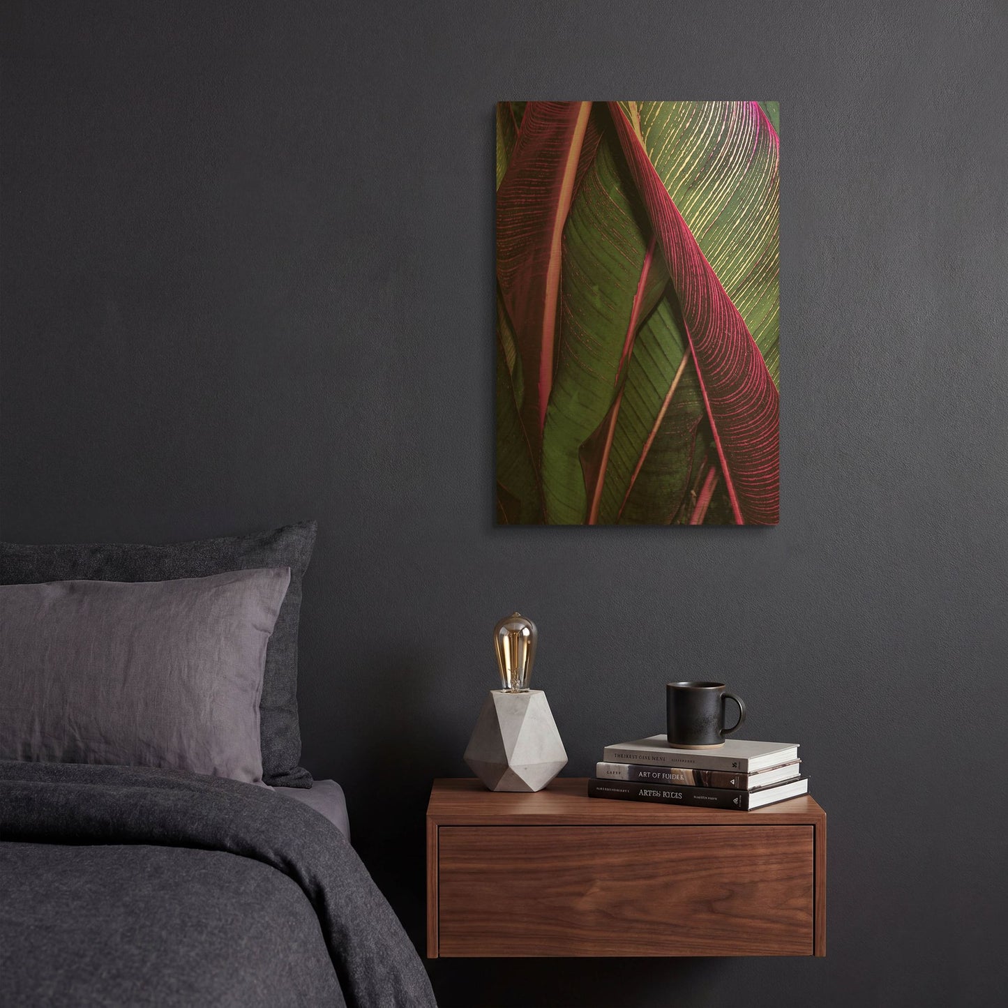 'Close Up VII' By Incado Gold Metal Wall Art