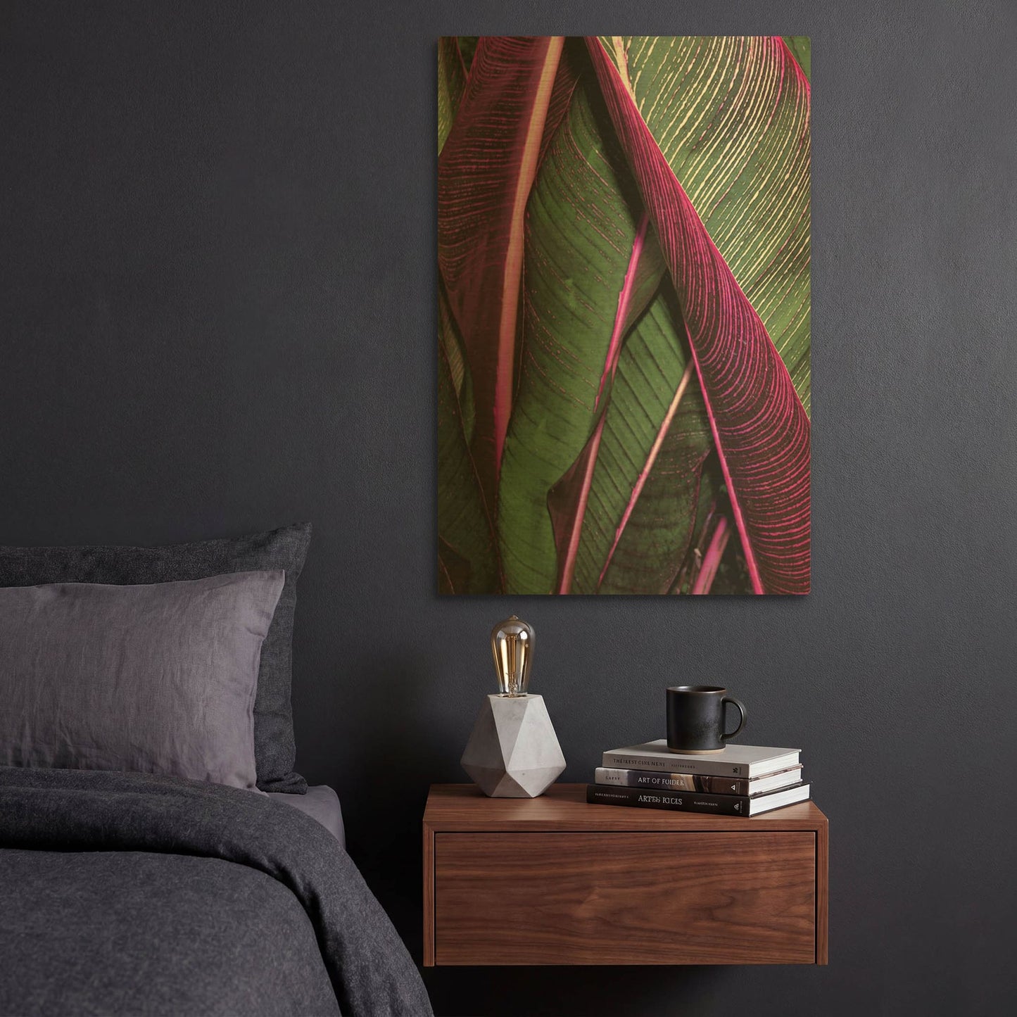 'Close Up VII' By Incado Gold Metal Wall Art