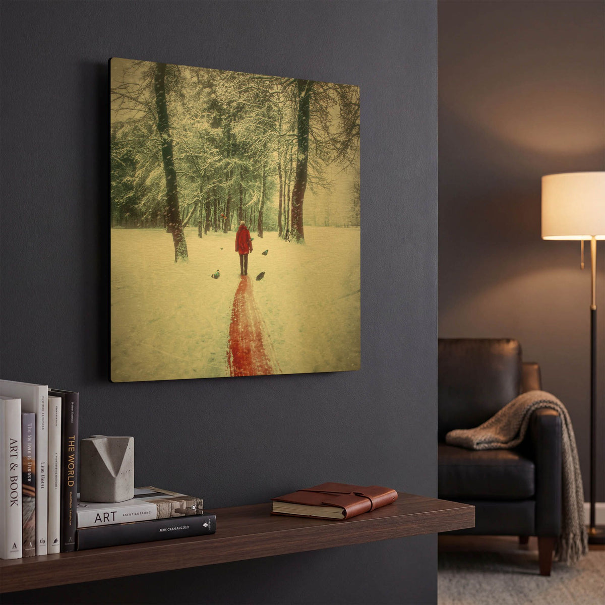 'Pure' By Mario Sanchez Nevado Gold Metal Wall Art