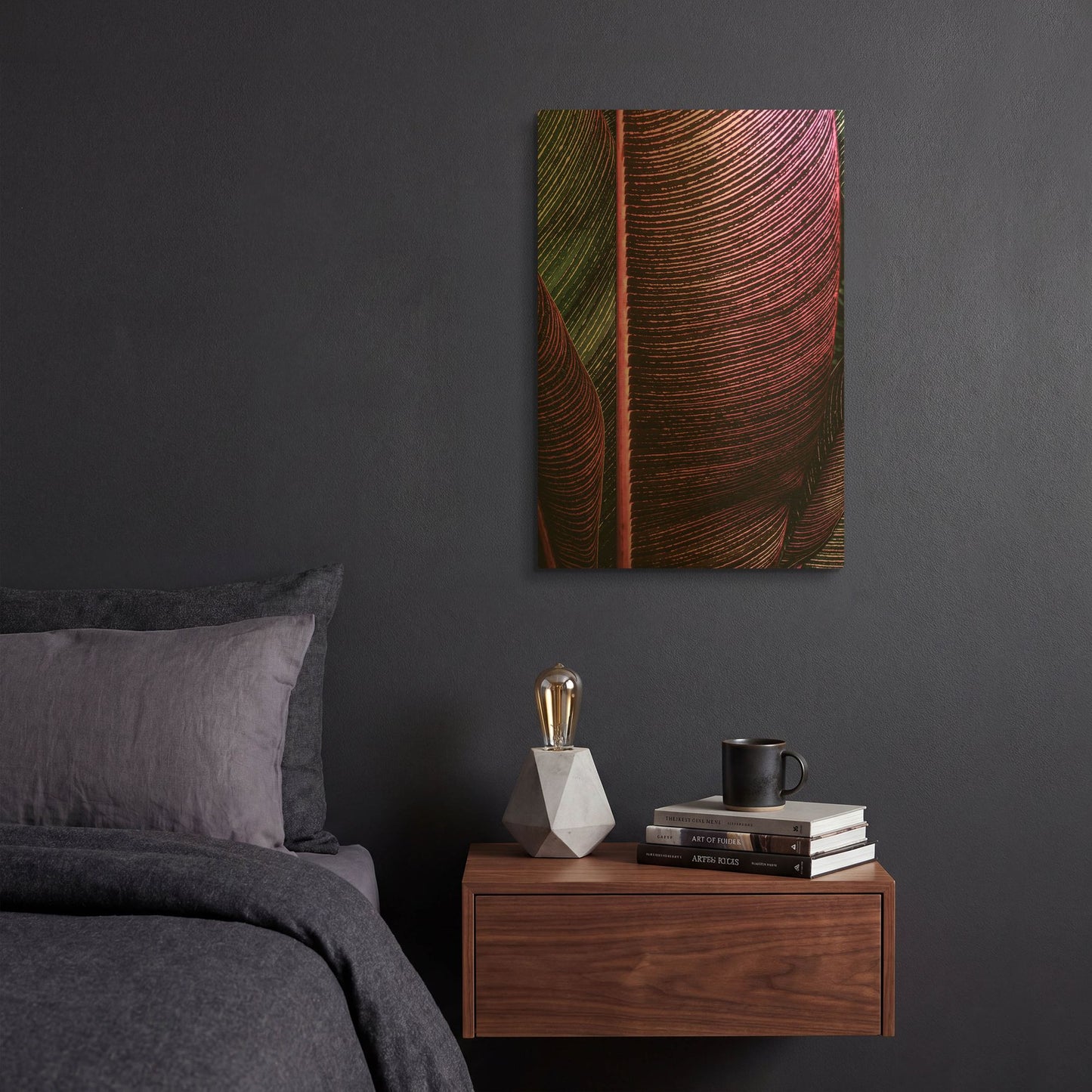 'Close Up VIII' By Incado Gold Metal Wall Art