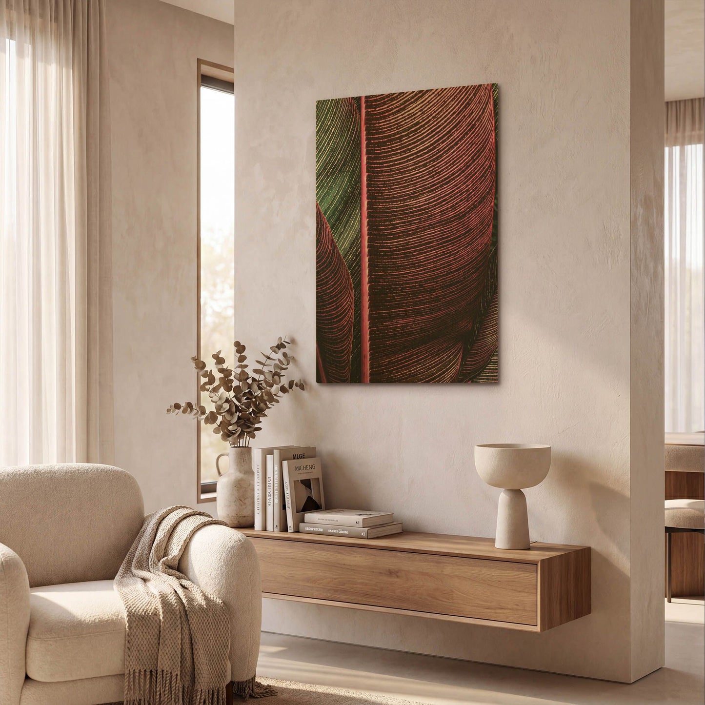'Close Up VIII' By Incado Gold Metal Wall Art