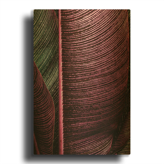 'Close Up VIII' By Incado Gold Metal Wall Art