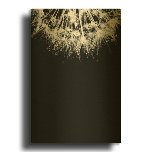 'Crystal II' By Incado Gold Metal Wall Art