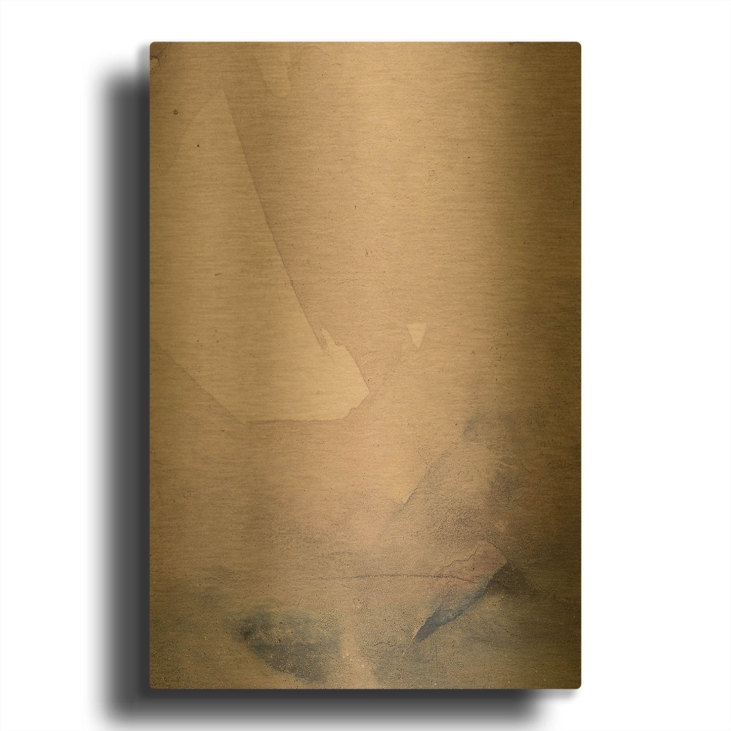 'Dust' By Incado Gold Metal Wall Art
