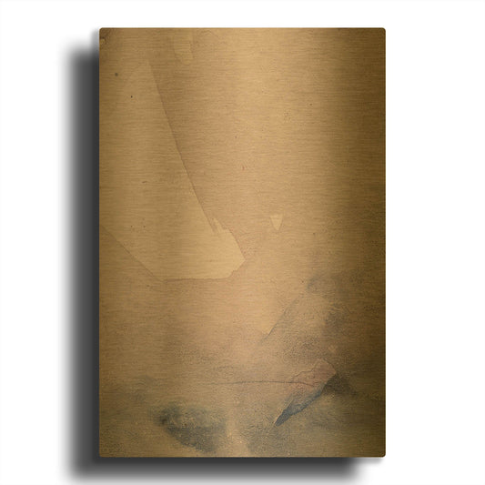 'Dust' By Incado Gold Metal Wall Art